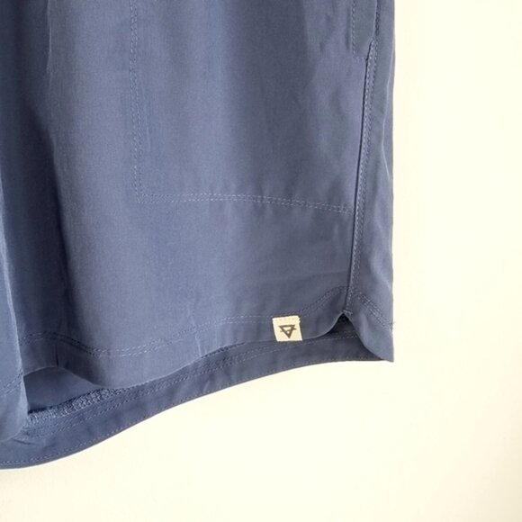 Life Integrity Earth Blue Athletic Shorts Elastic Waist - Picture 2 of 9